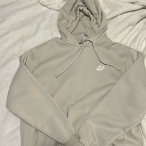 nike women’s medium hoodie beige
